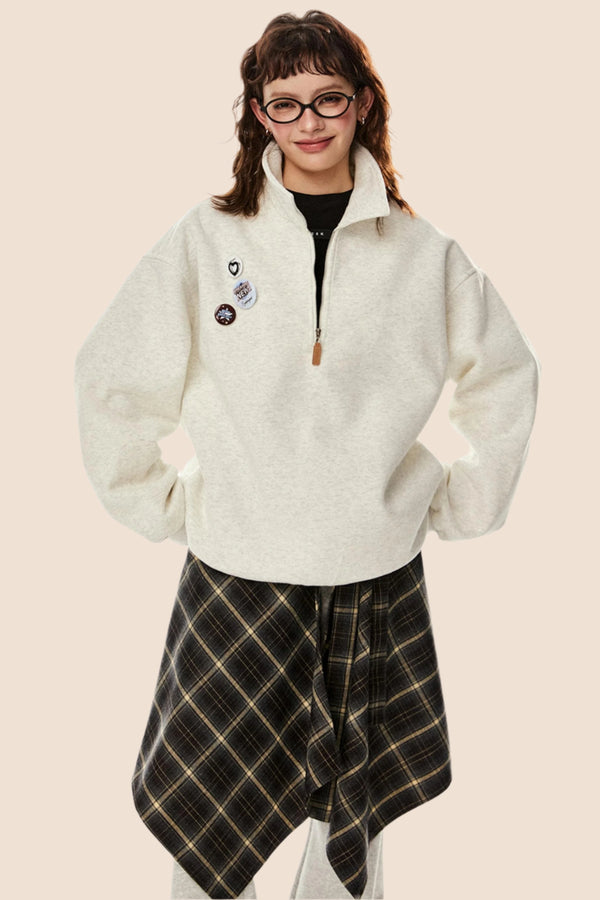 Loose Fit Sports Casual Jacket