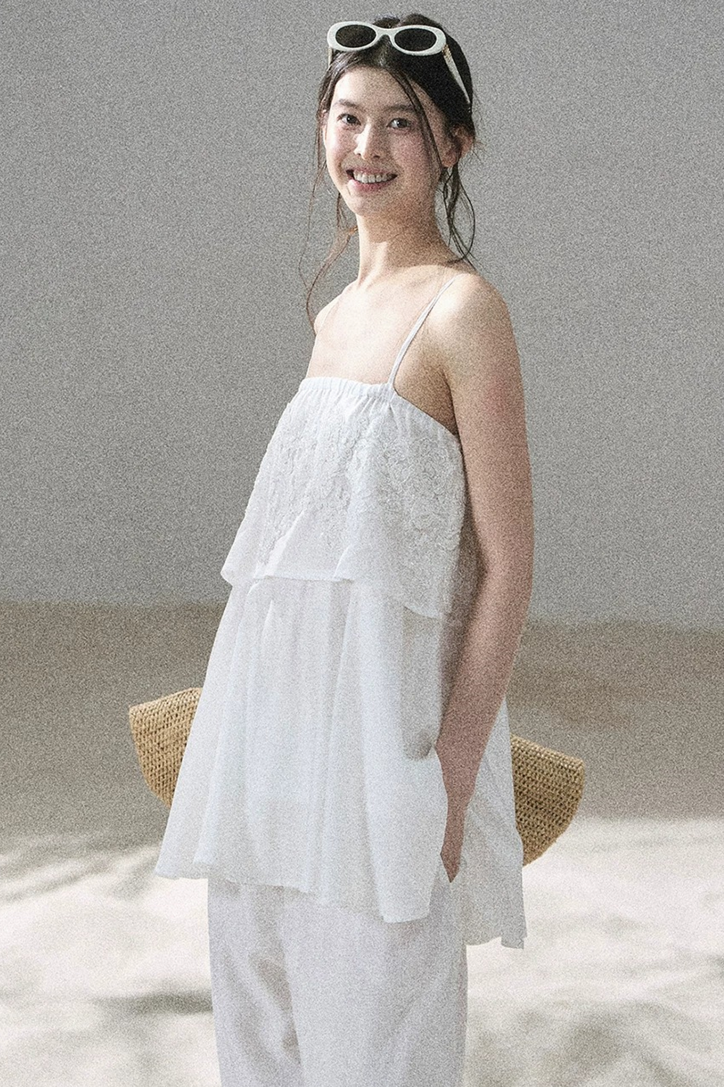 French Chiffon Lace Top Set-Up