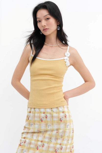 Sequin Wrap Camisole