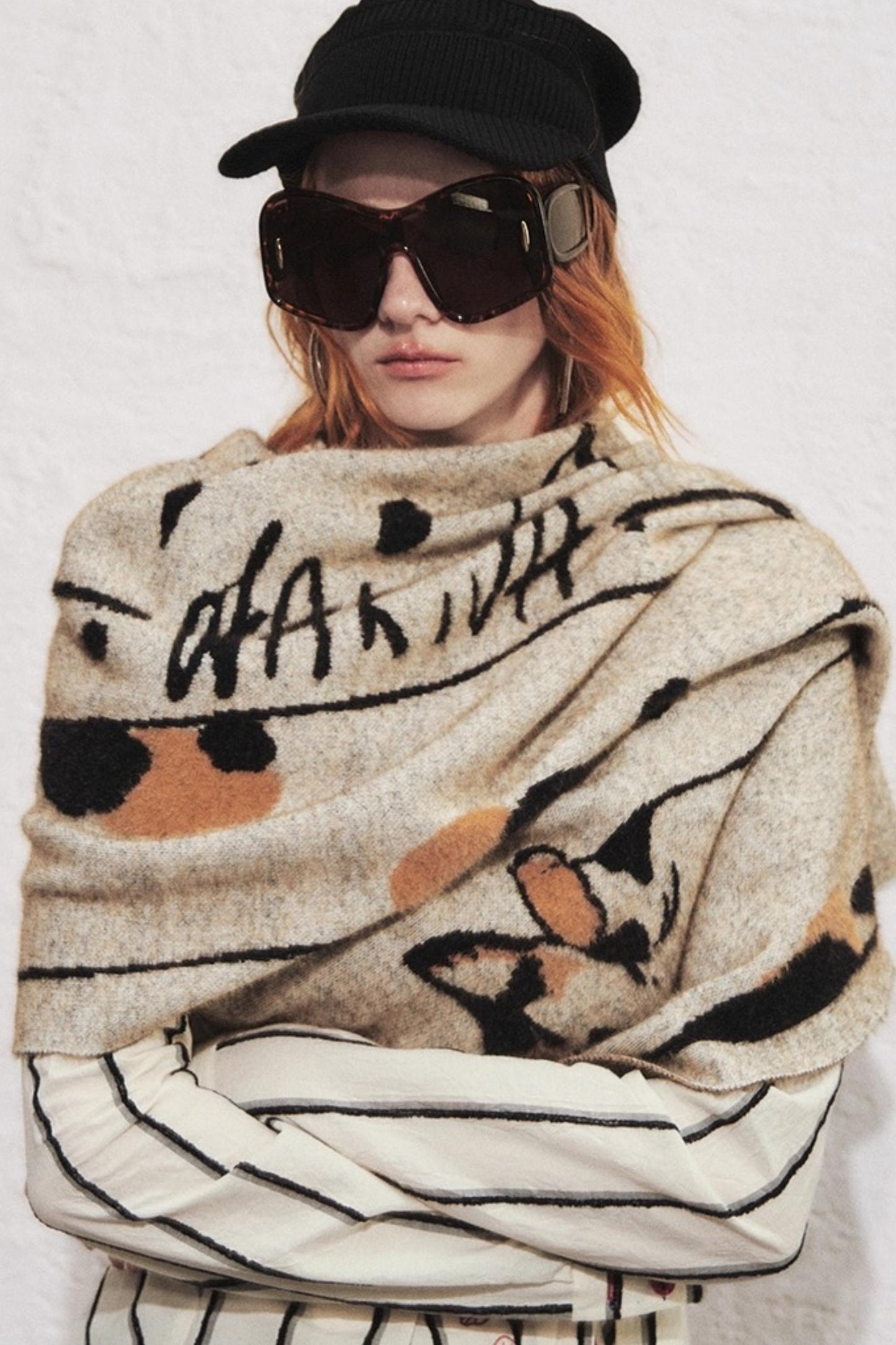 Embroidered Slim Striped Shirt