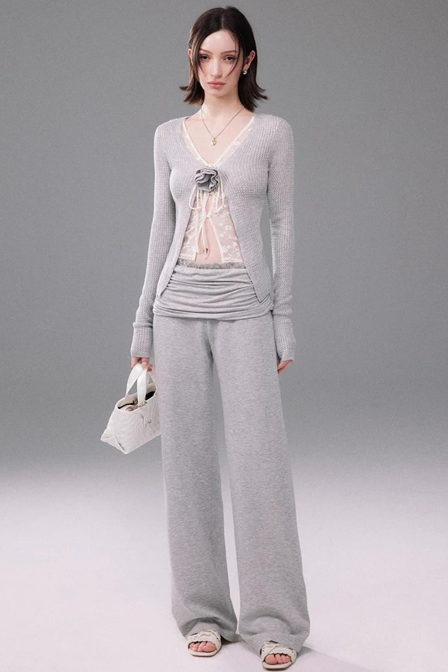 Fold-Over Waistband Pants