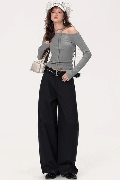 Scimitar Denim Slacks