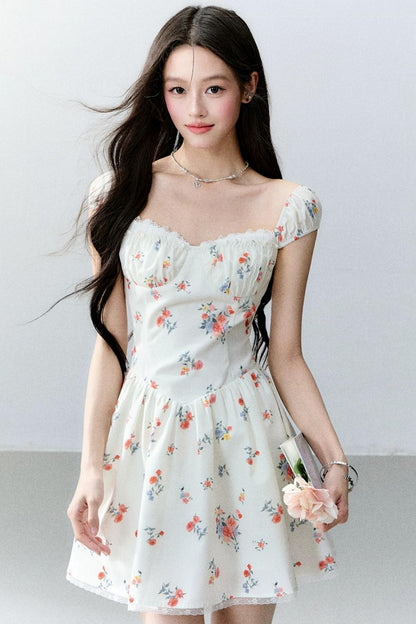 Twilight Rose Floral Dress