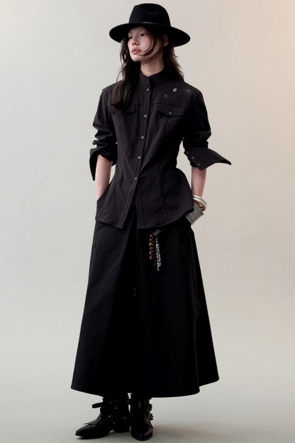 Star Feather Slim-Fit Shirt