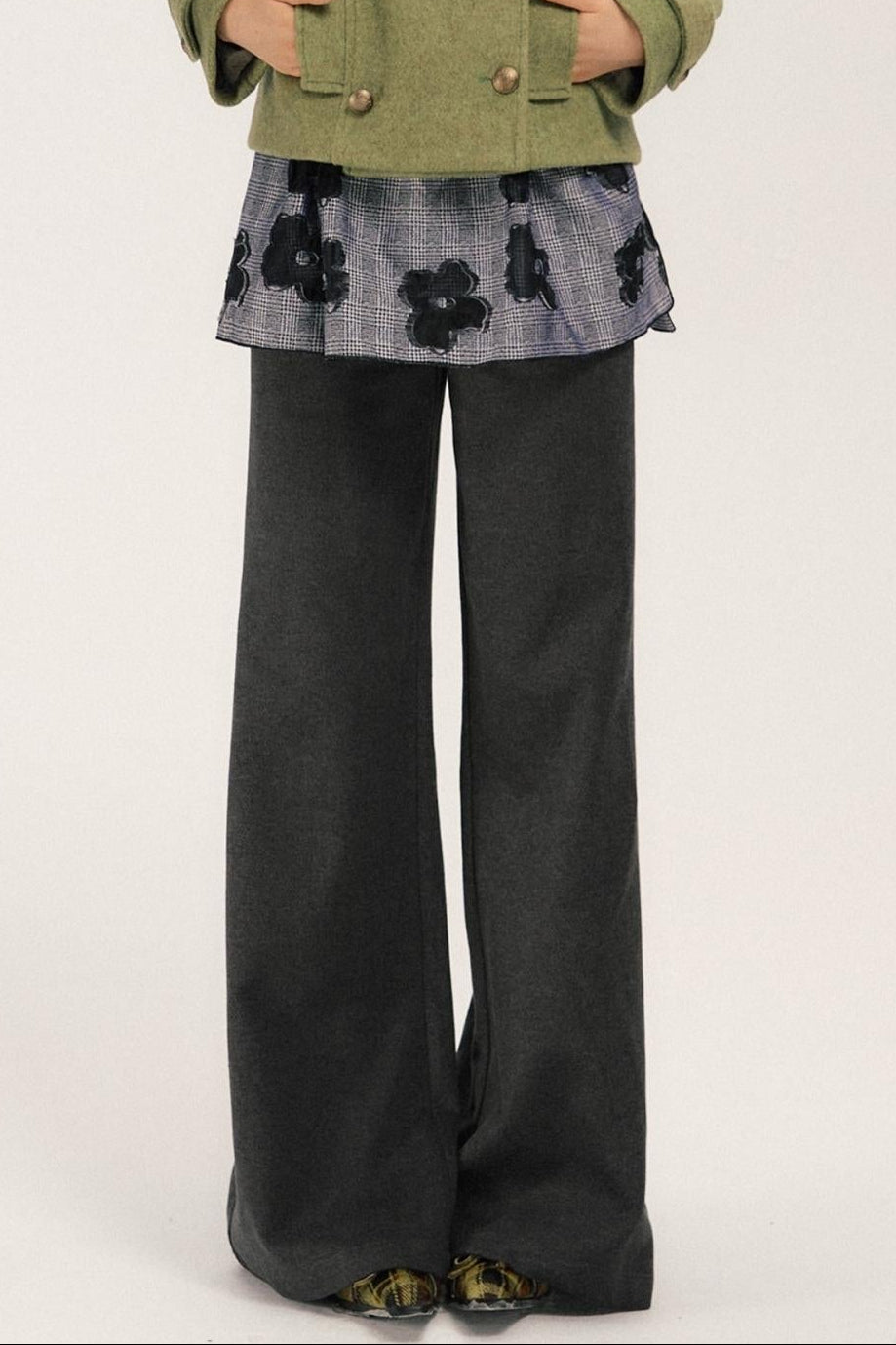 Versatile Lace-up Waist Skirt