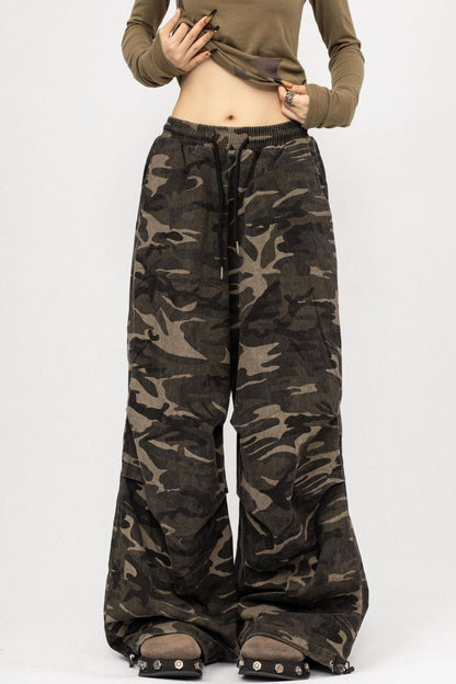 American Vintage Camouflage Cargo Pants