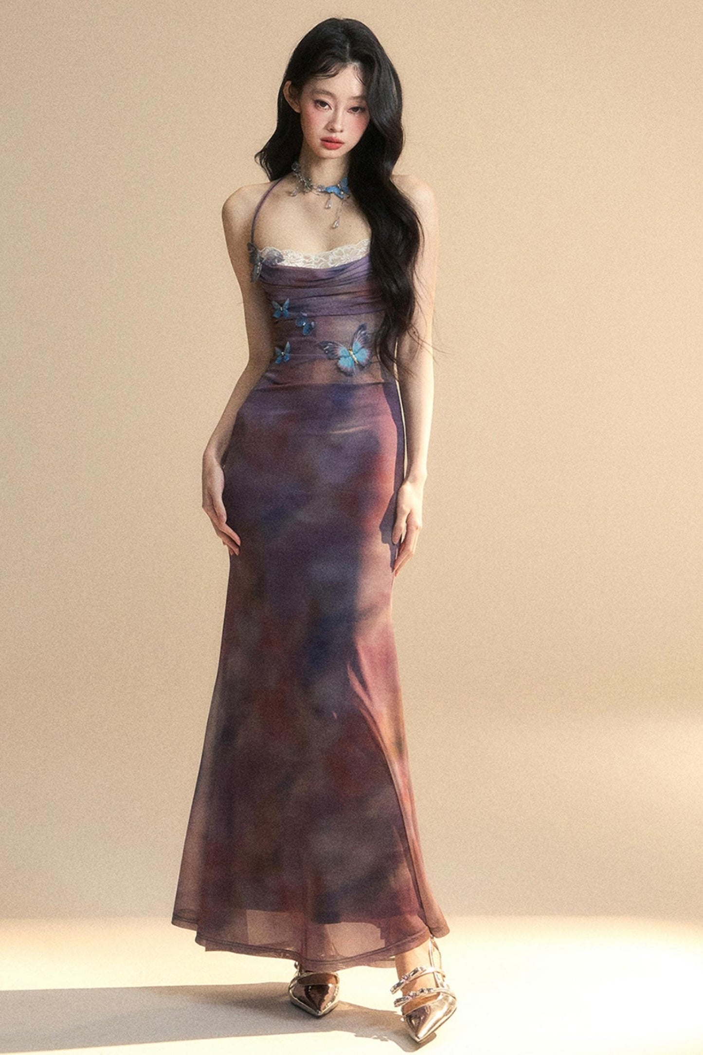 Elegant Waist-Shaped Dress