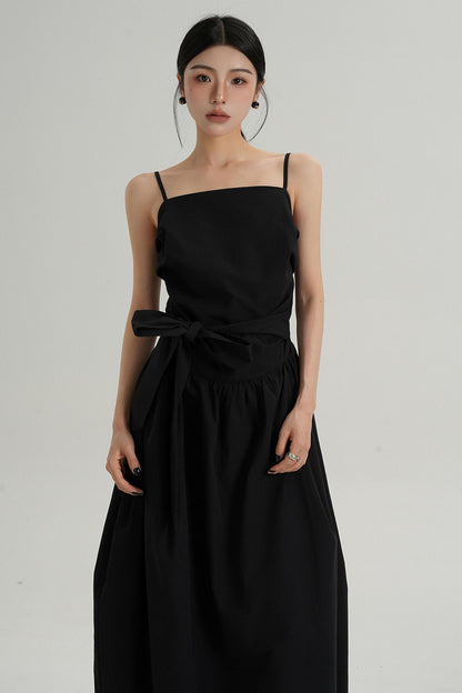 Hepburn Style Waist Slim Dress