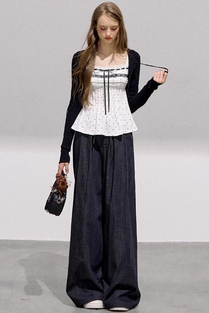 French Polka Dot Top Set-Up