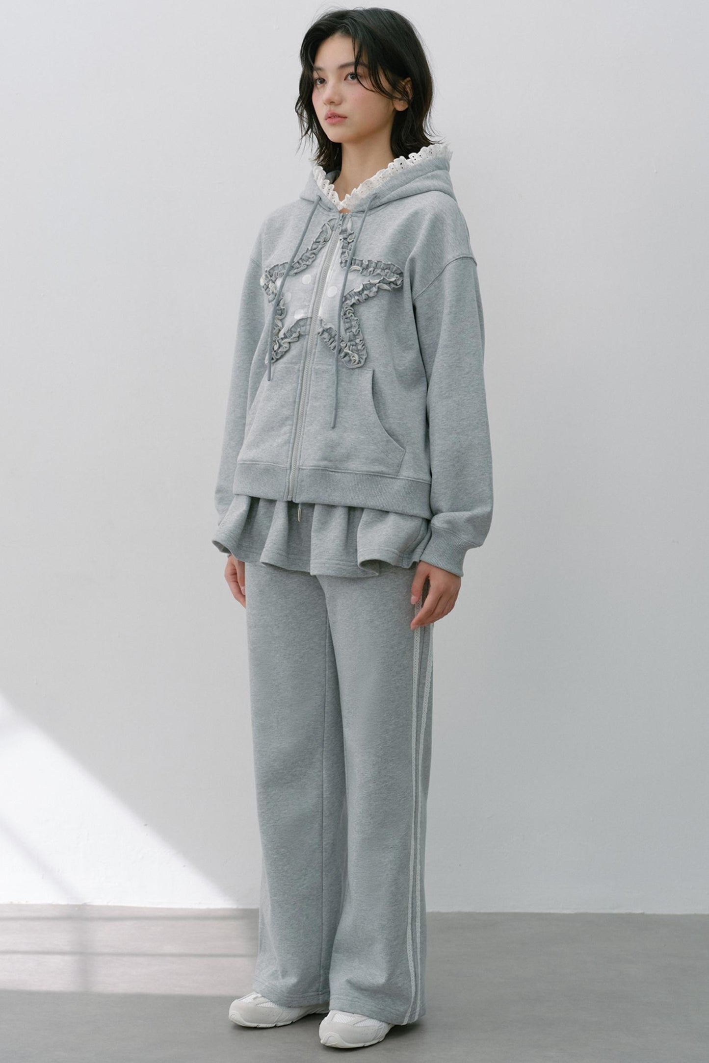 Star Lace Top & Pants Set-Up