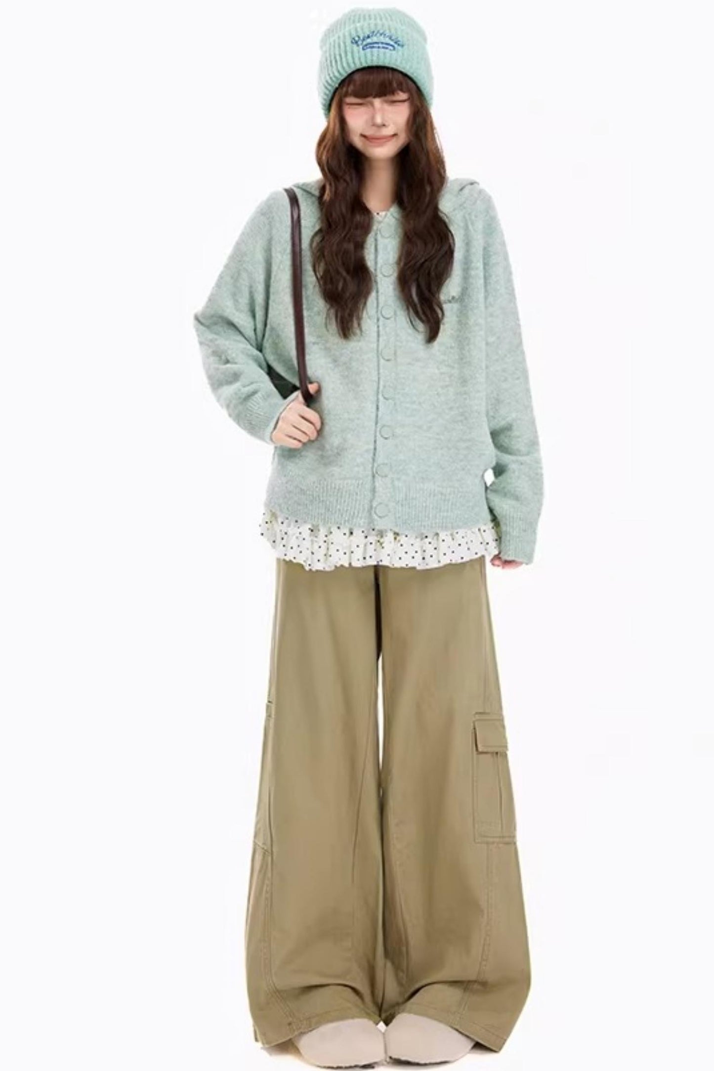 Retro Denim Wide-Leg Jeans