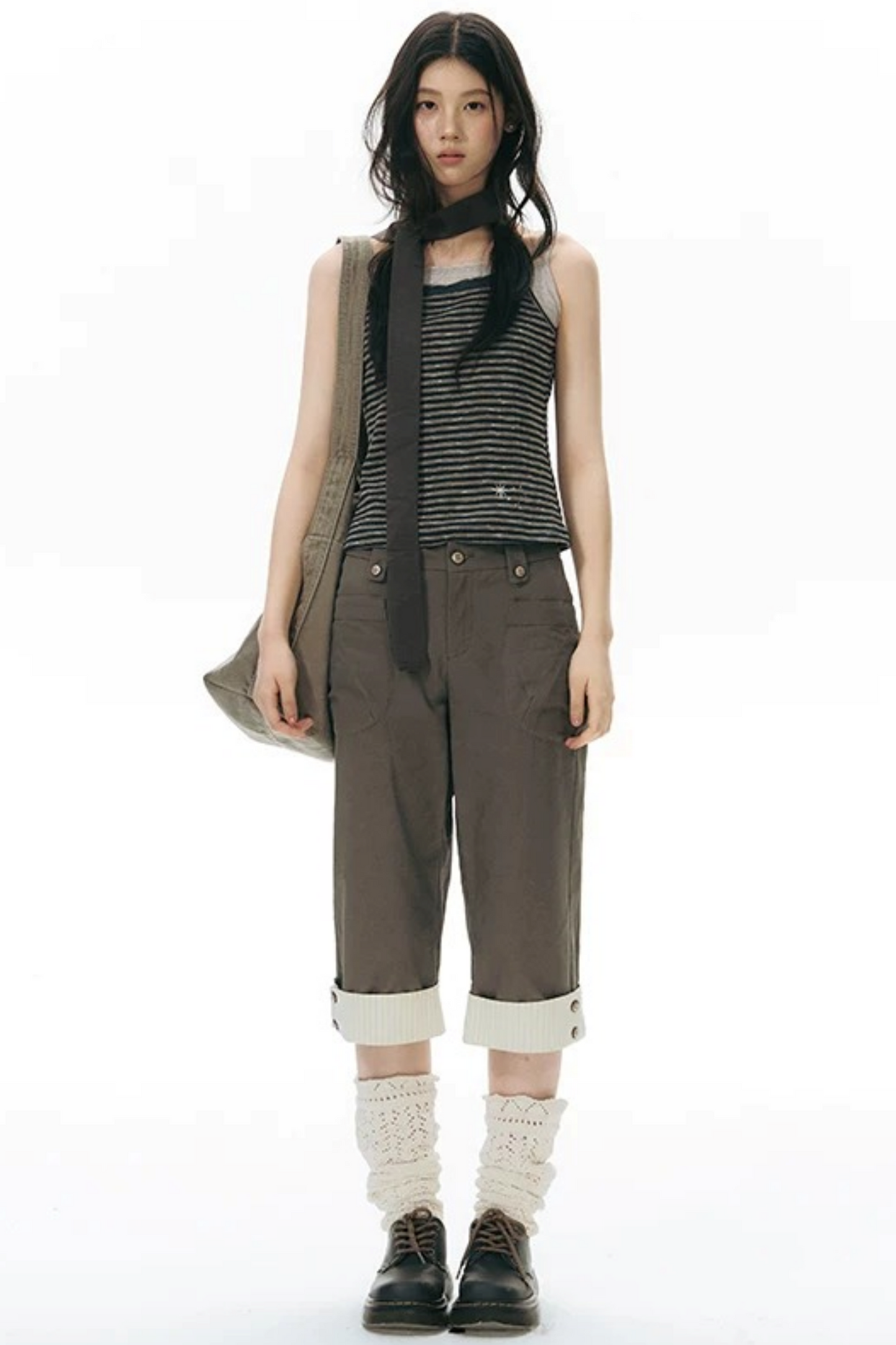 Lace-Trimmed Embroidered Camisole