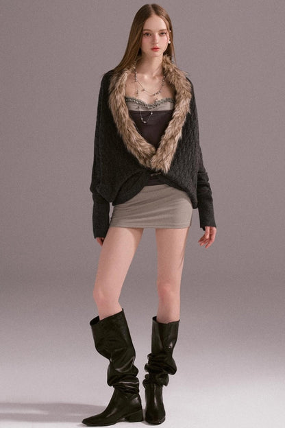 Hot Girl Lace Wrap Dress