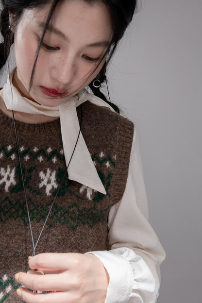 Efficiency Diamond Plaid Vest