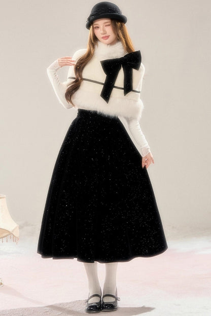 French High-end Cloak Two-Piece Set-Up