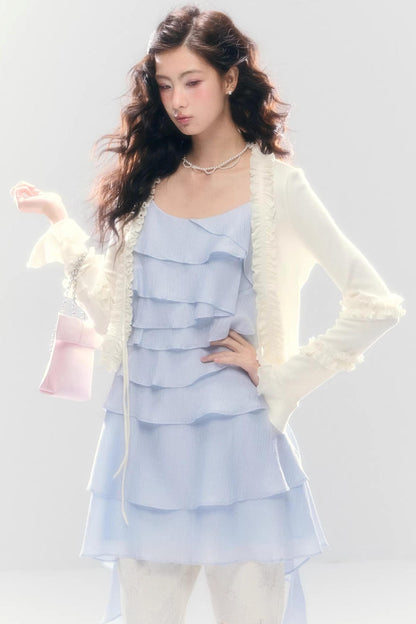 Comfort Embracing Knitted Cardigan Top