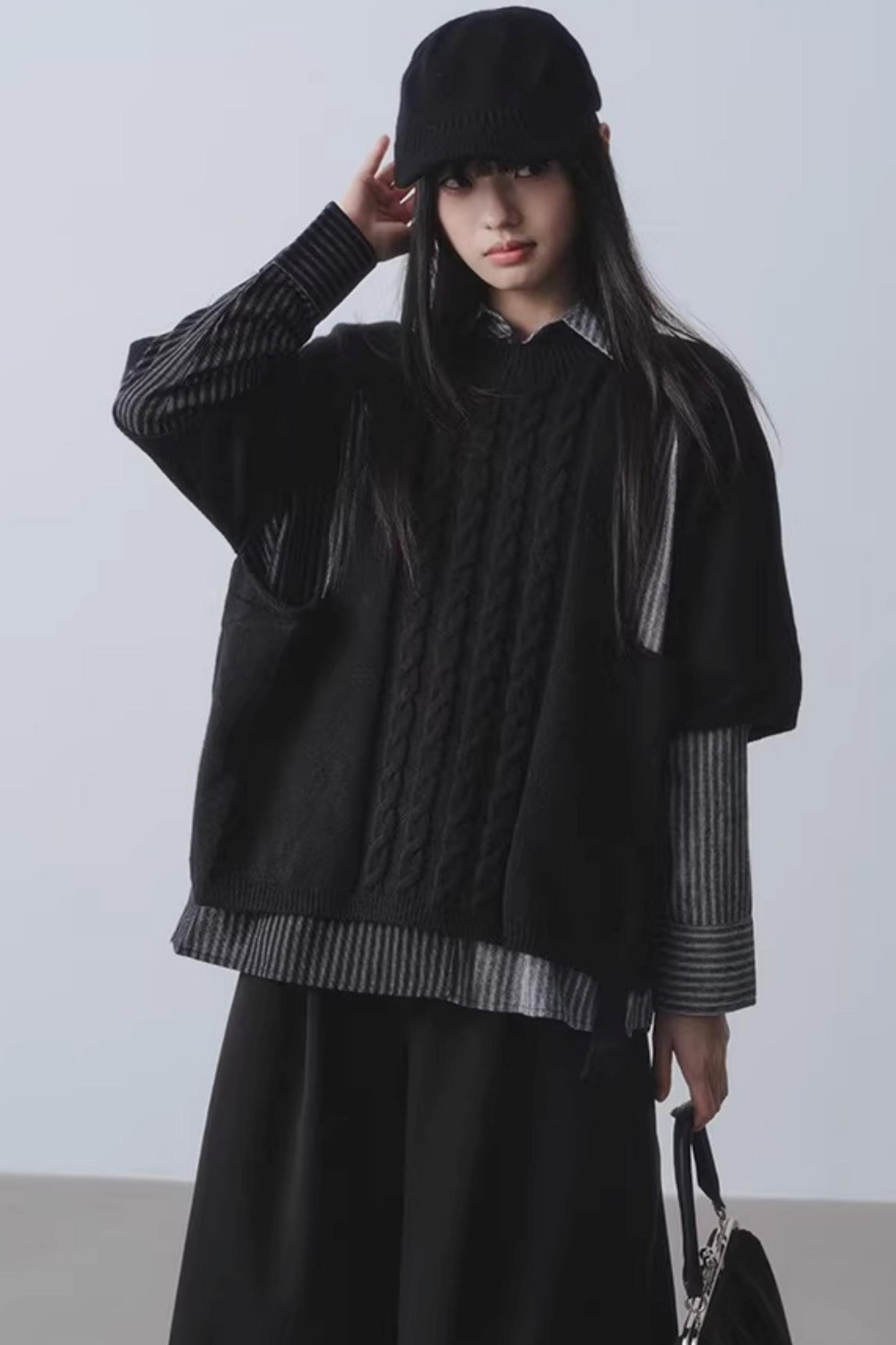 Silver Wings Two-Piece Sweater Set