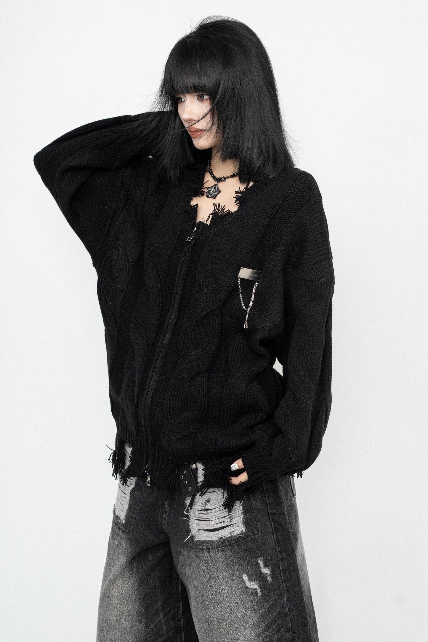 Elegant Retro Knit Top