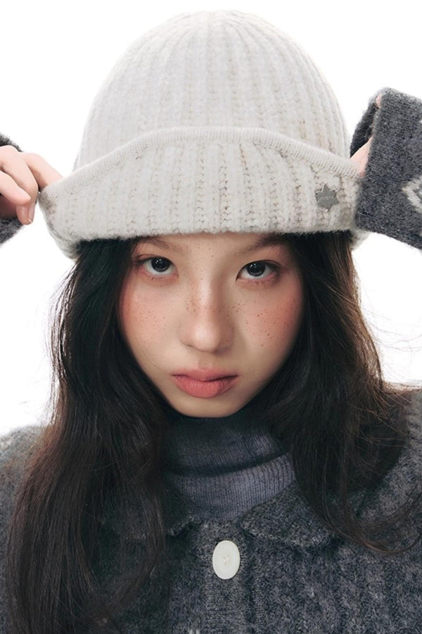 Solid Color Knit Hat