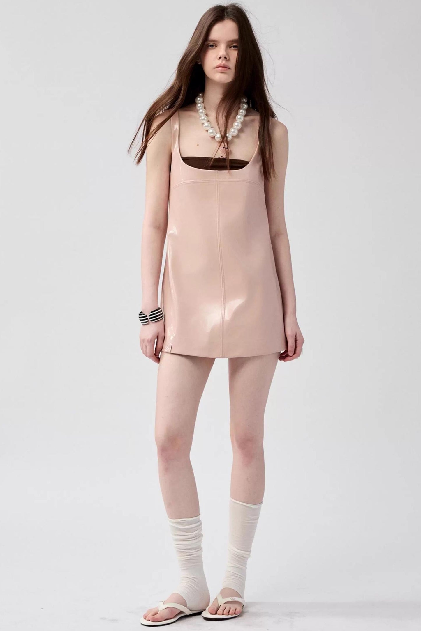 Curve Silhouette Pink Top