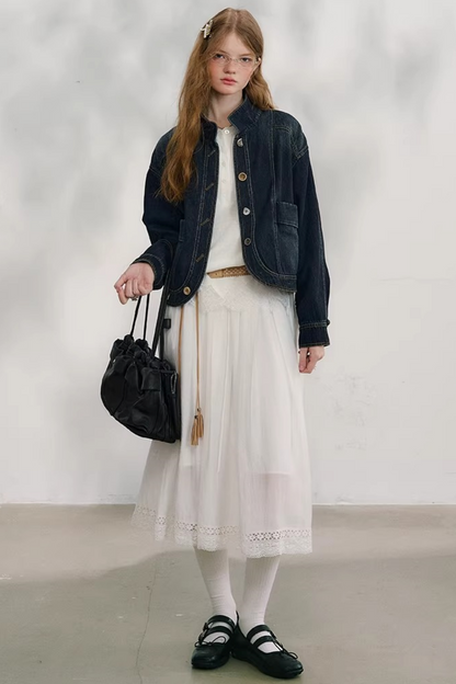 Youlan 데님 재킷