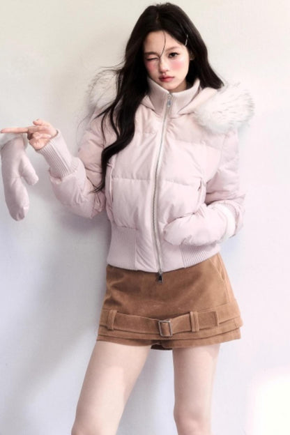 Vintage Suede Winter Skirt