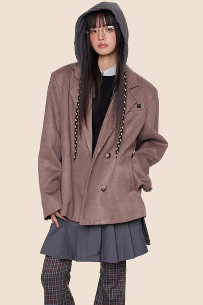 American Vintage Hooded Blazer