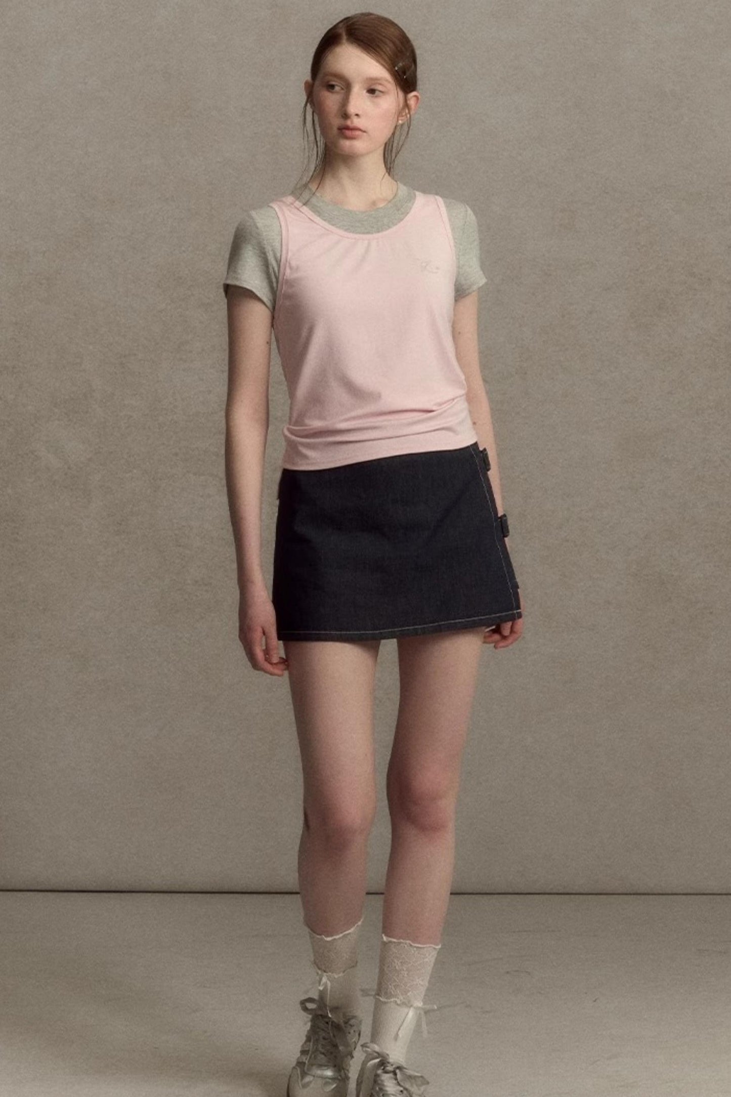 Slim Fit Two-Piece Tee