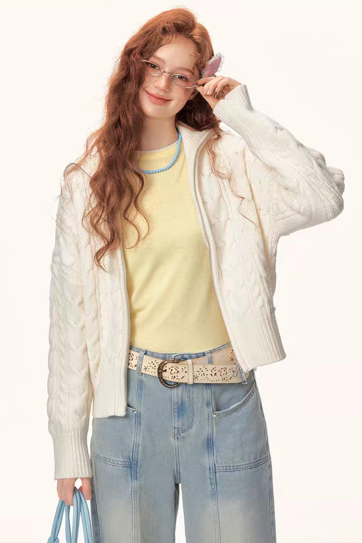 French Cable Sweater