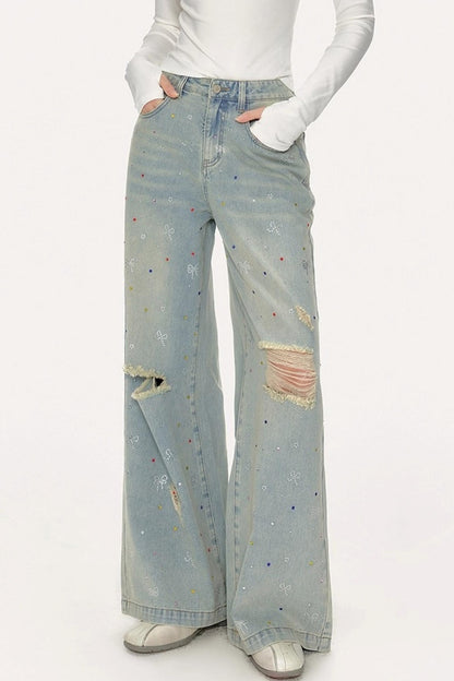 Vintage Diamond Jeans