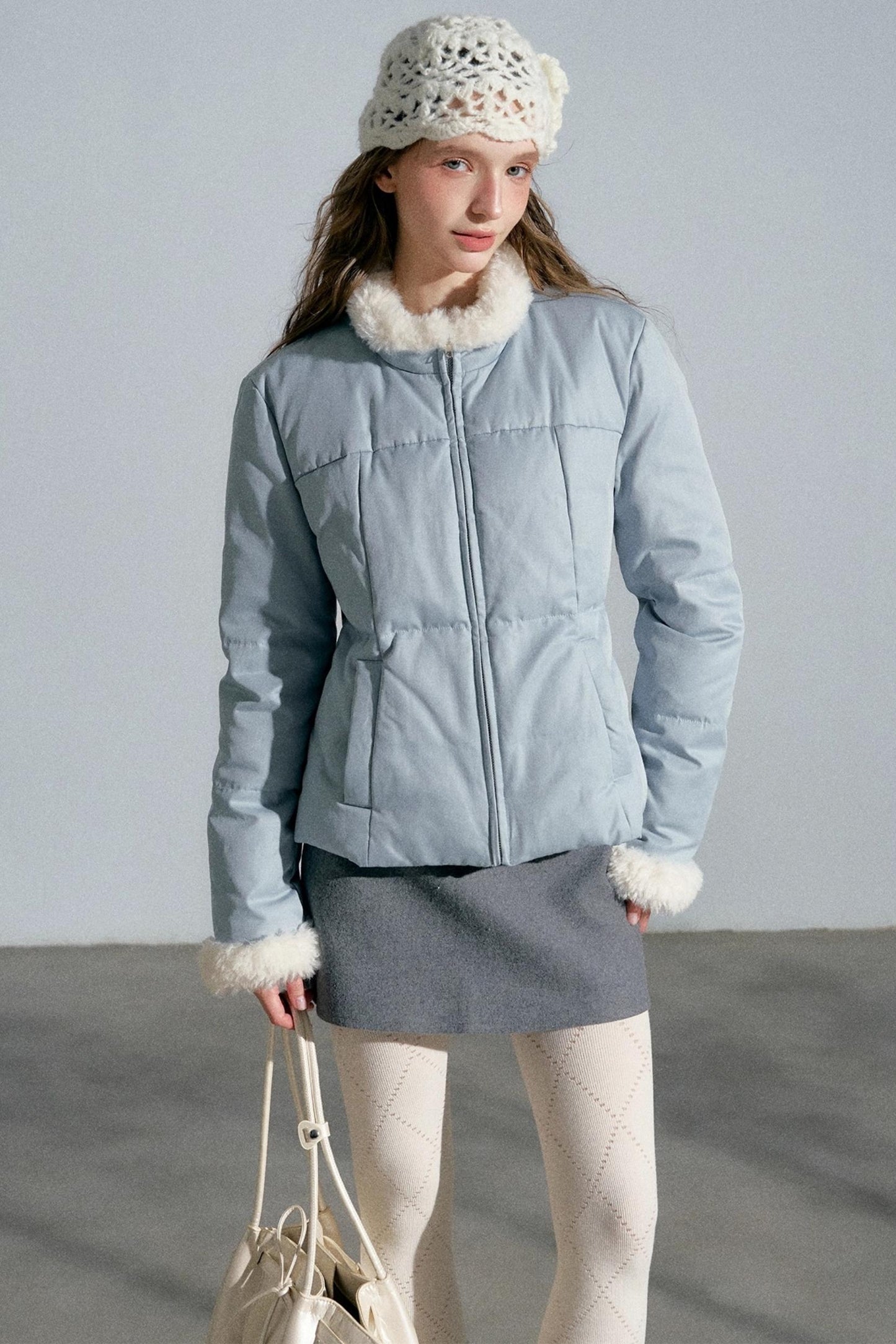 Stand-Up Collar Warm Jacket