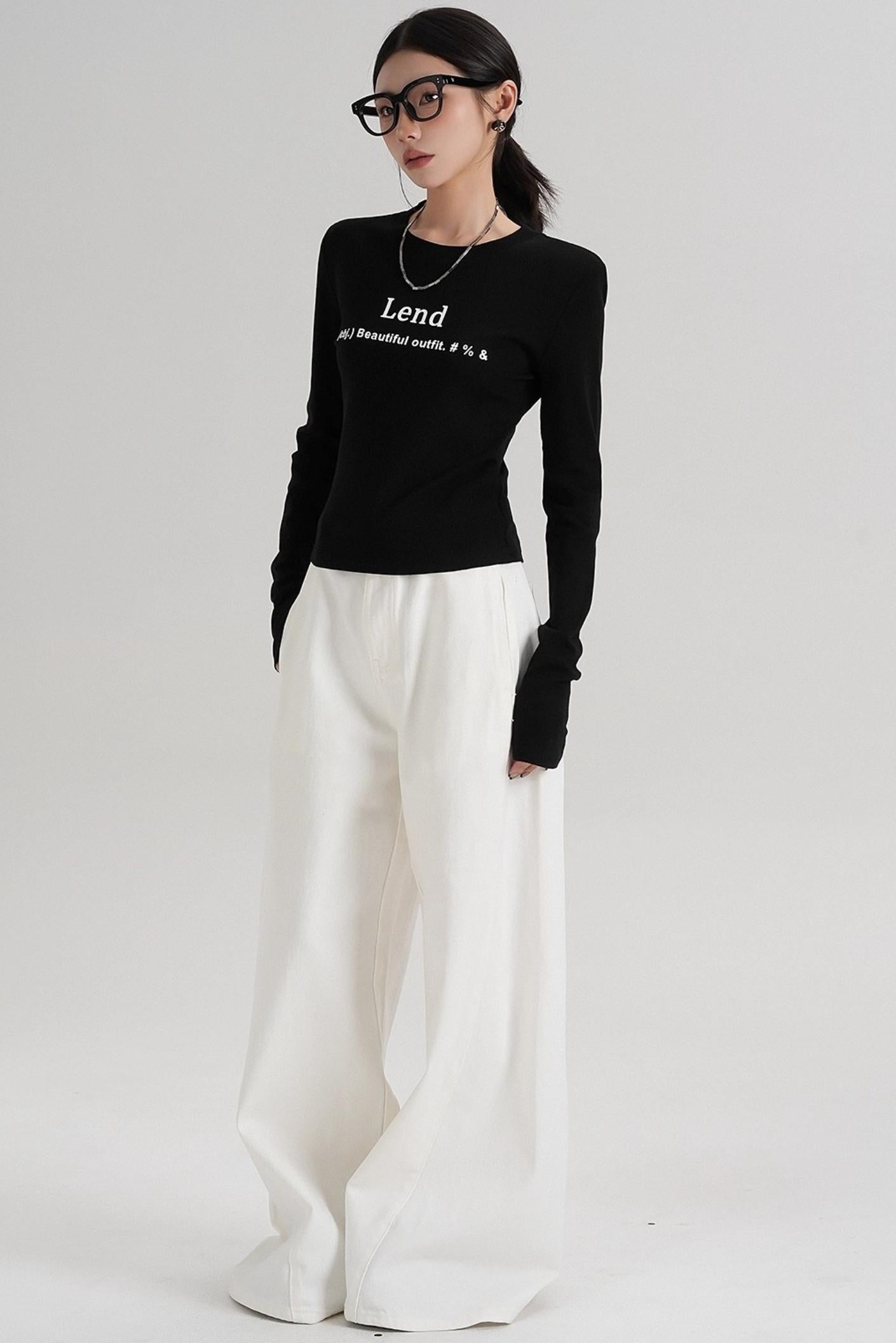 Crewneck Cotton Shirt