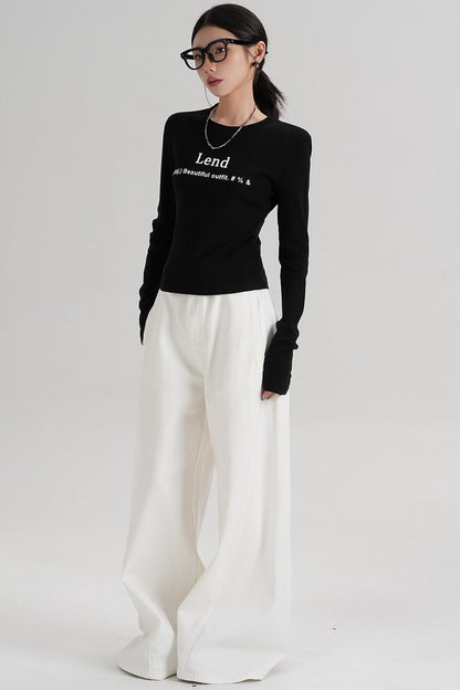 Crewneck Cotton Shirt