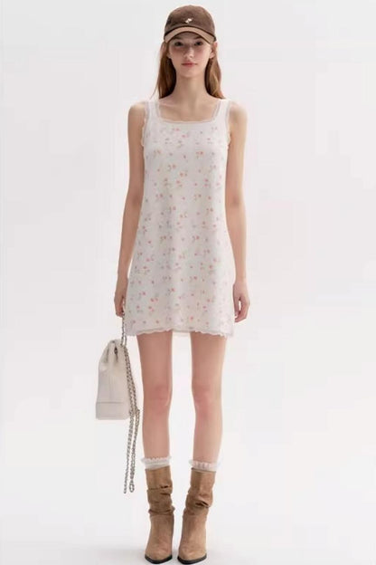 Daisy Whisper Knit Vest Dress