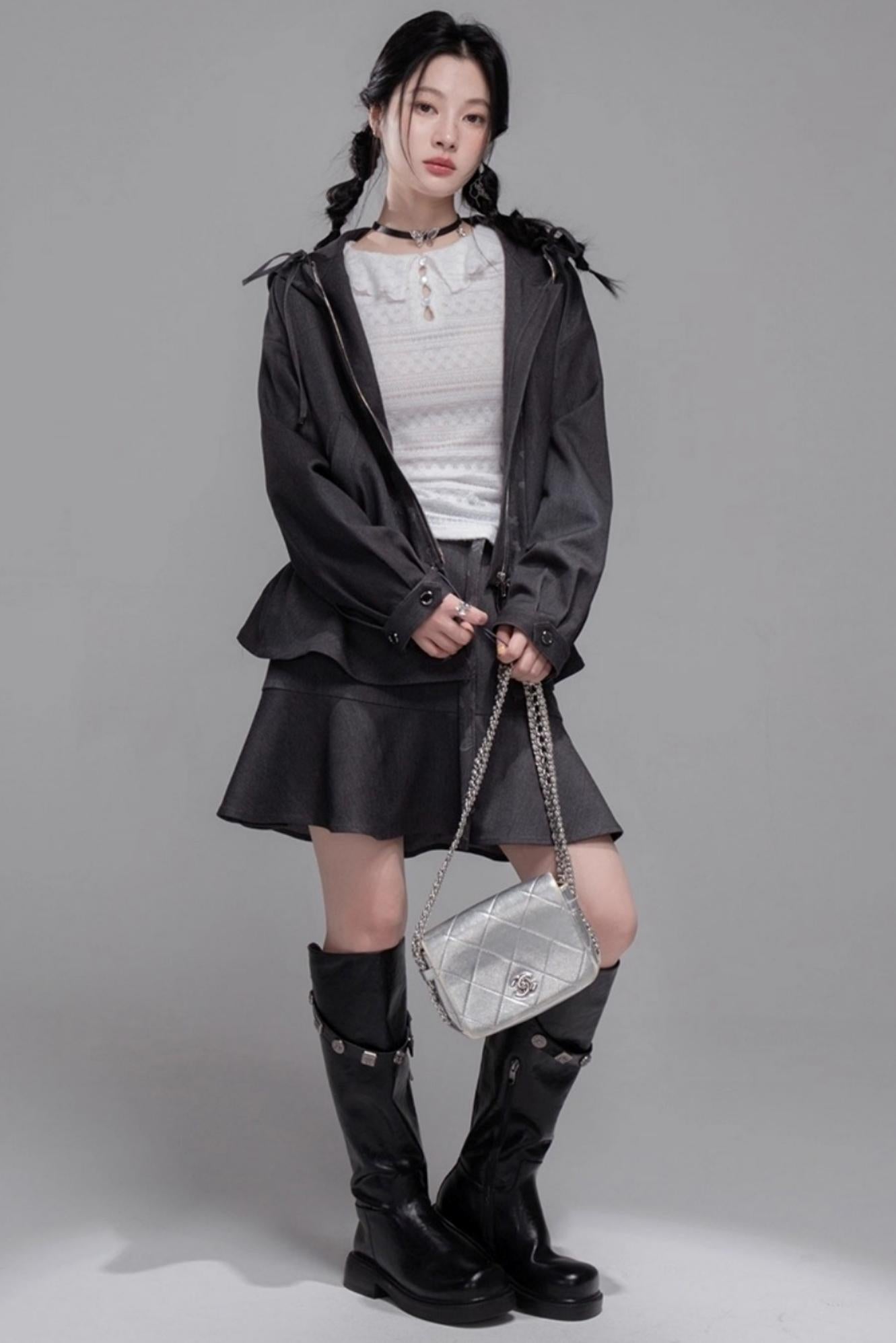 Lotus Leaf Collar Base Layer Top