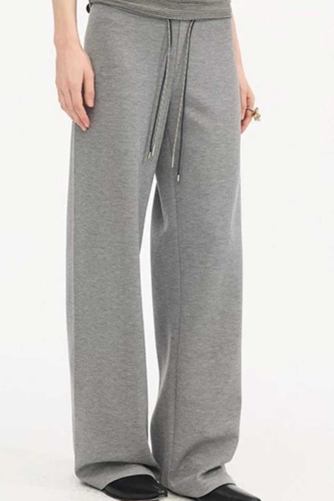 Pantalones casuales slim de cintura alta