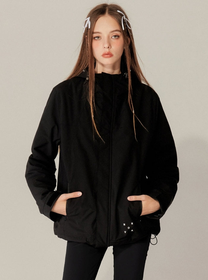 THICKENED STAND COLLAR CARGO JACKET