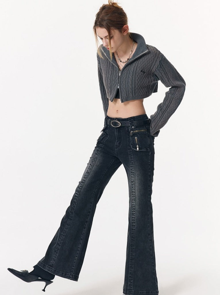 Flared Jeans Pants