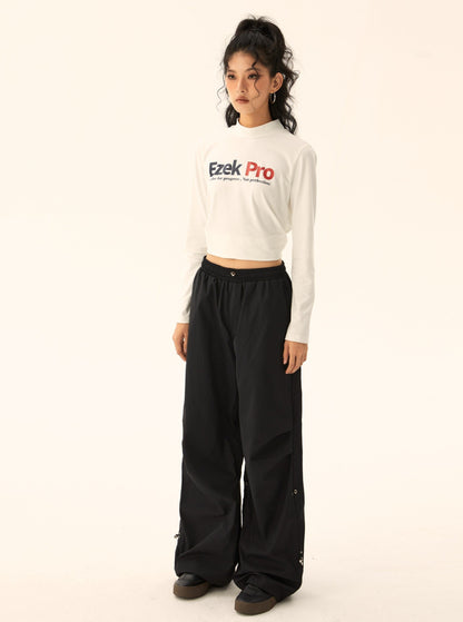 American retro casual sports pants