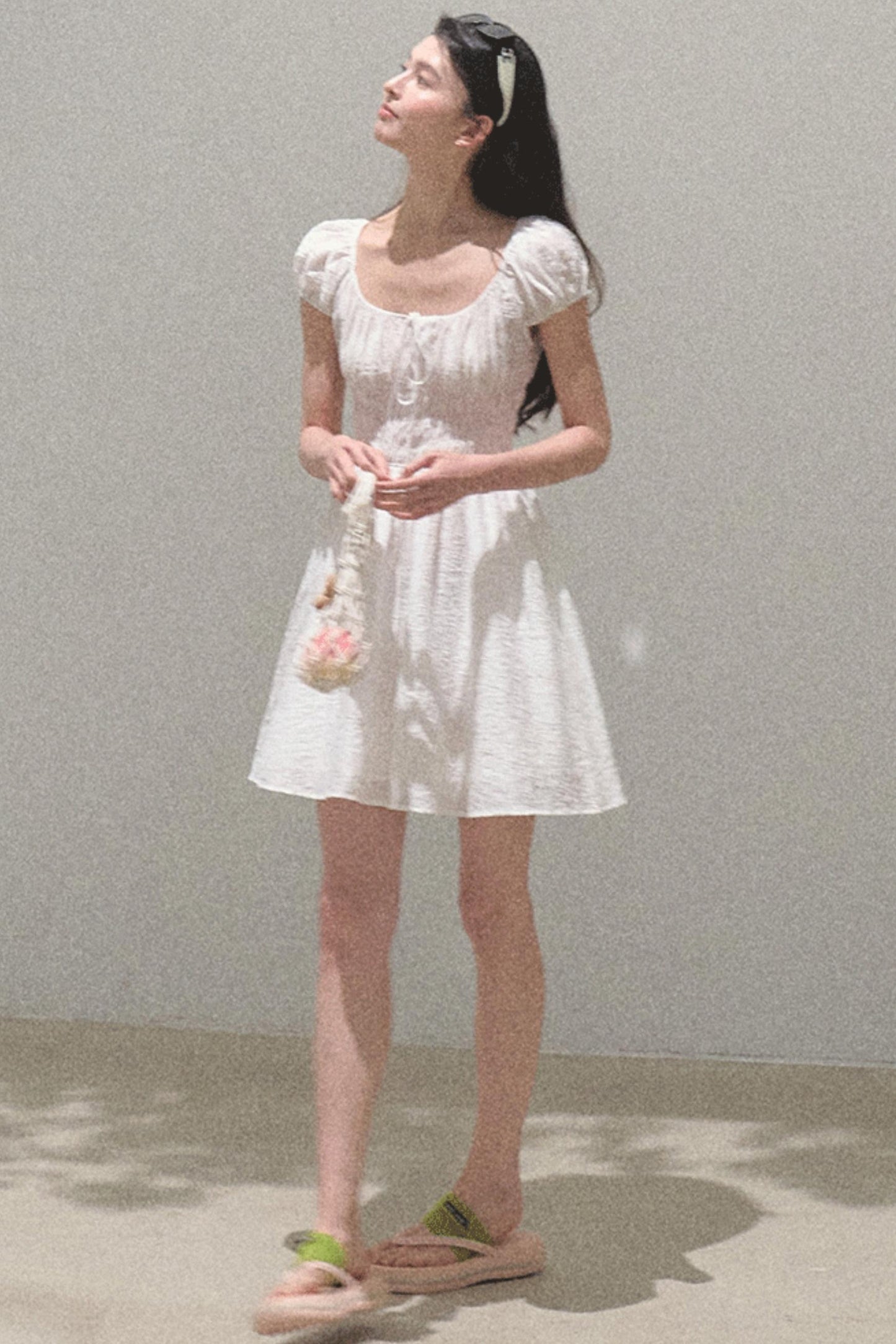 Blissful Tomato Leaf Dress