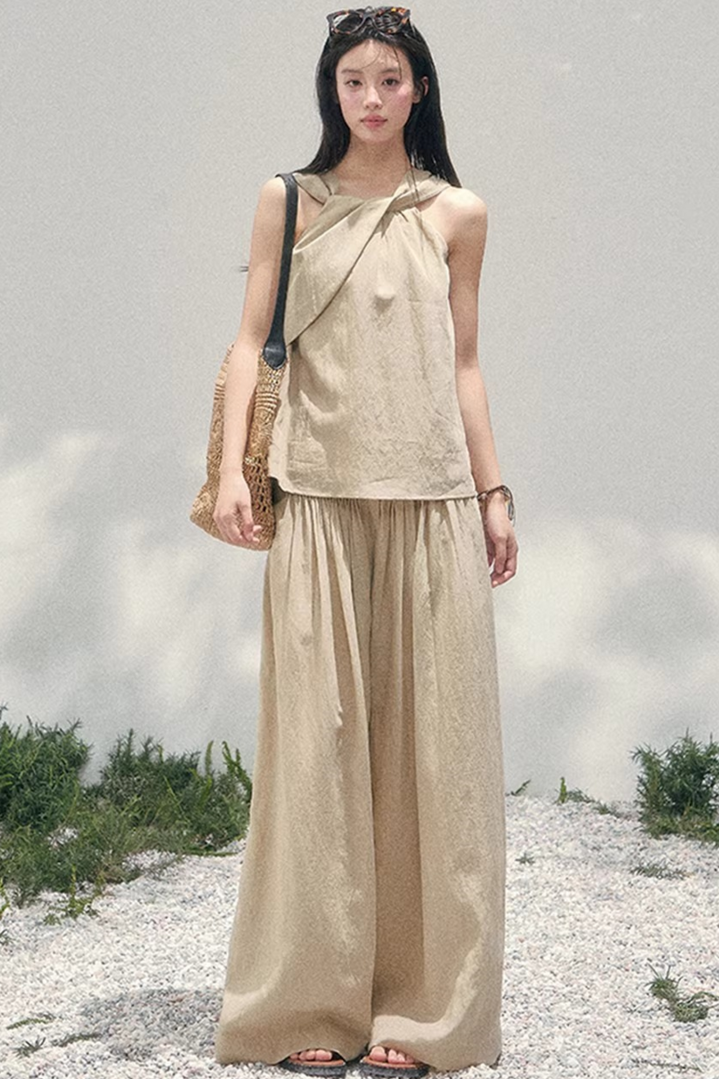 Ensemble décontracté deux pièces pour le printemps