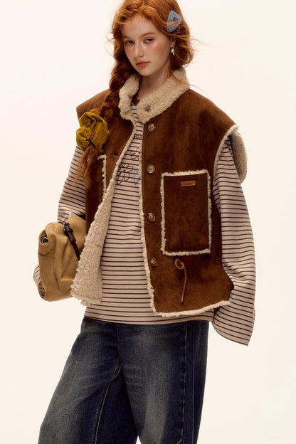 Love Reversible Vest Jacket Set-Up