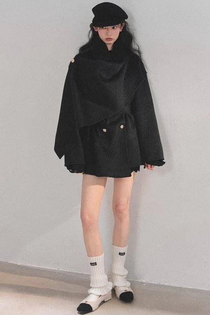 Hepburn Double-Sided Wool Coat