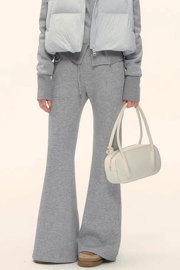 Retro Fleece-Lined Hooded Jacket Set-Up