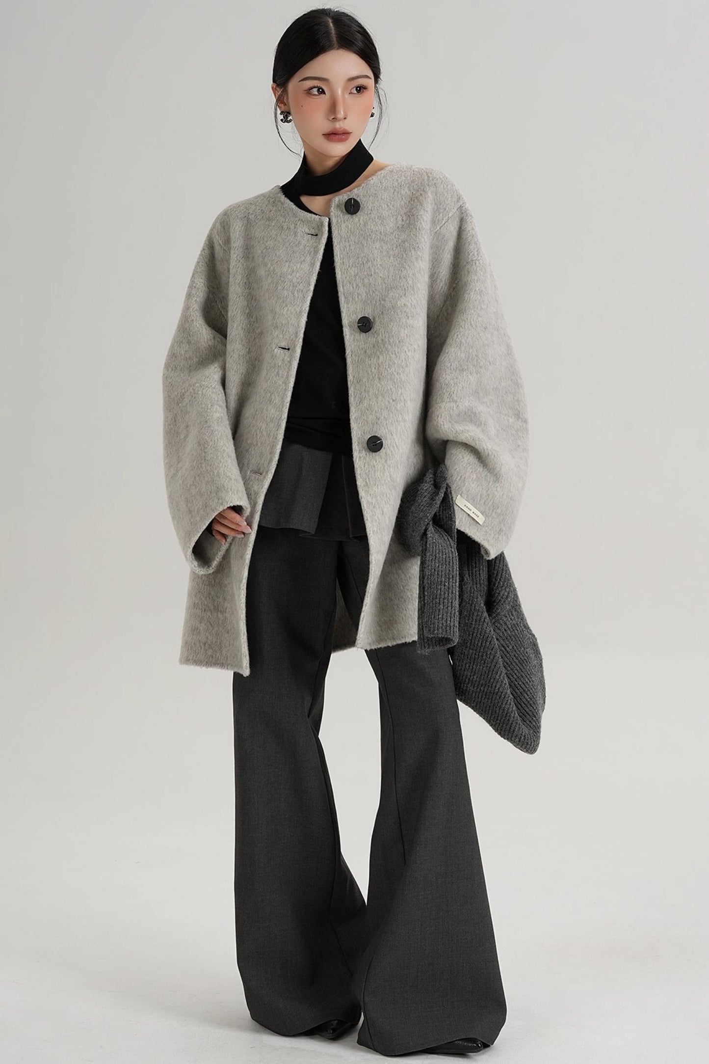 Temperament Woolen Coat