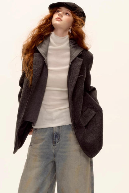 Knitted Jacket Pants Set-Up