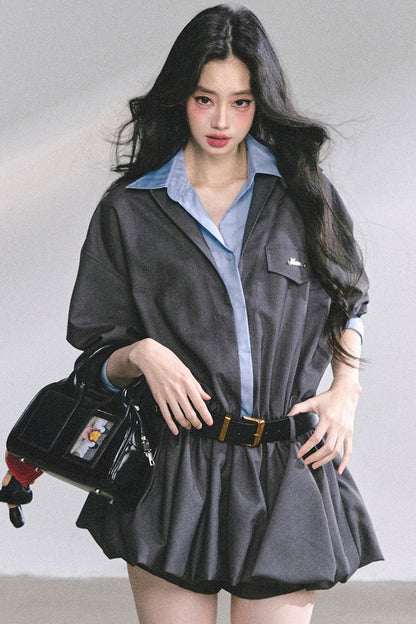 Autumn Bud Slim Dress Set-Up