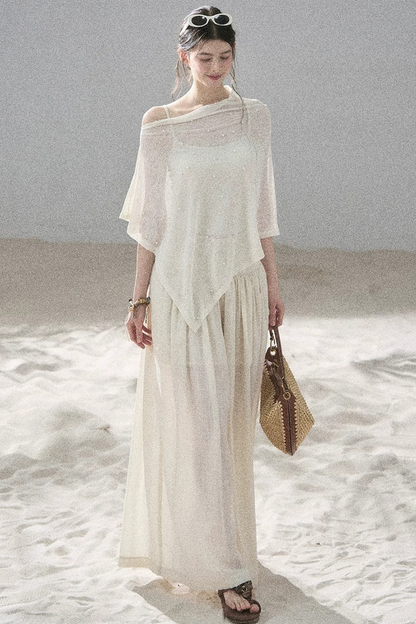 Lost Pearl Tulle Top Set-Up