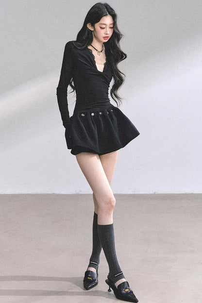 Ancient White Moonlight Lace Top