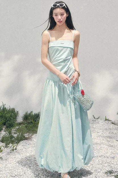 Abito da Vacanza con Spalline Floreali
